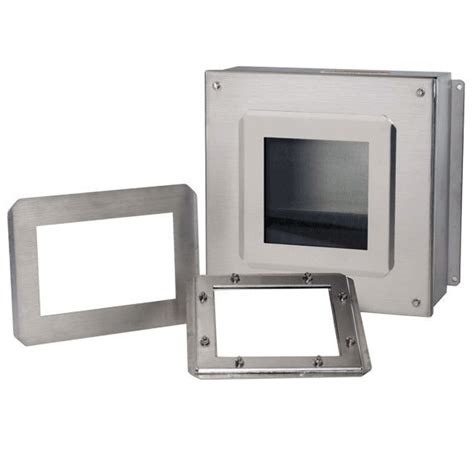 stainless steel enclosure window kit